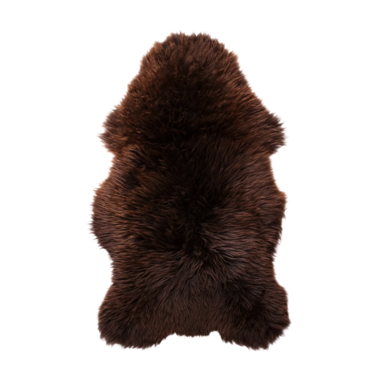 Icelandic Mid Length Brown/Black Sheepskin